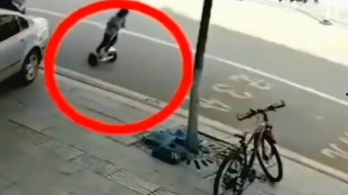 平衡车事故视频,平衡车使用安全不容忽视